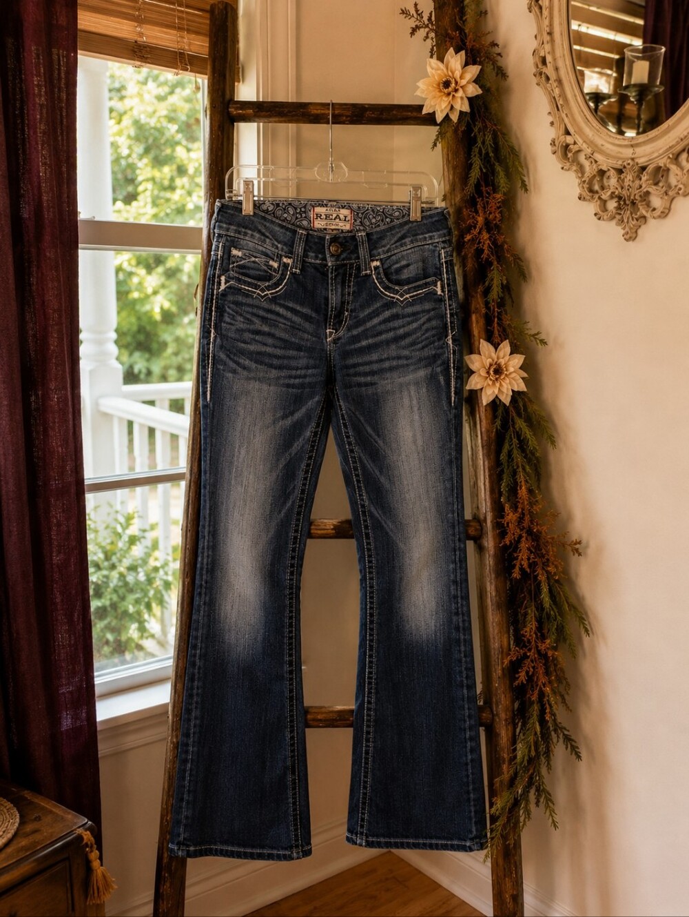 Ariat Women's Bootcut Jeans Denim Western Festival Event Wear